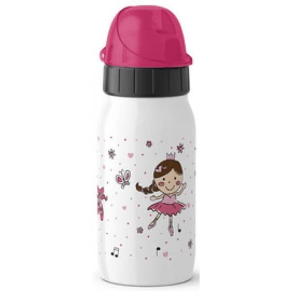 emsa KIDS isotermisk flaska ISO 2 GO, 0,35 L, pirat 0,000000 Svart