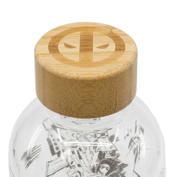 Marvel Deadpool glass bottle 1030ml