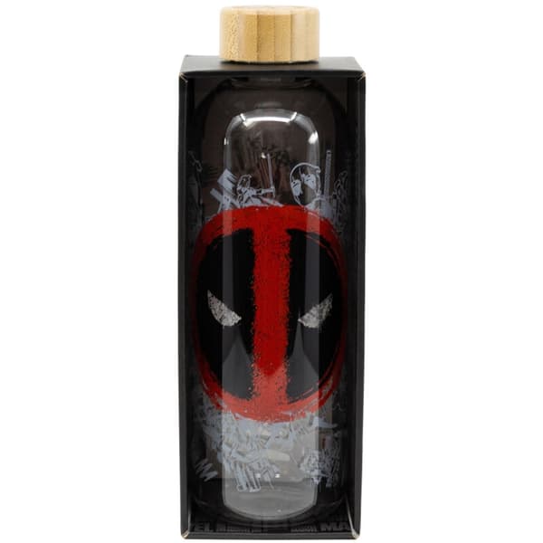 Marvel Deadpool glass bottle 1030ml
