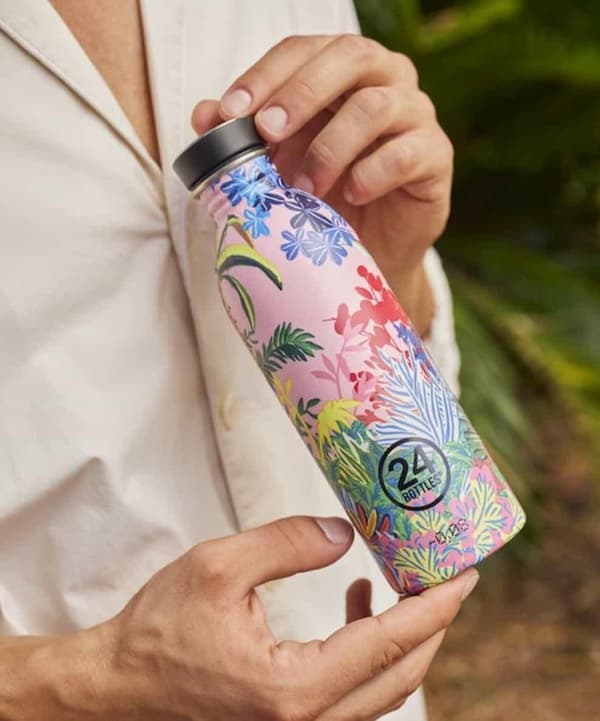 Vattenflaska 500 ml Urban Pink Paradise - 24Bottles