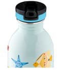 Miniatyrbild 2 av 5: Vattenflaska av stål 250ml Sea Friends - 24Bottles