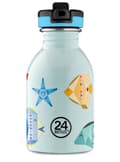 Miniatyrbild 1 av 5: Vattenflaska av stål 250ml Sea Friends - 24Bottles