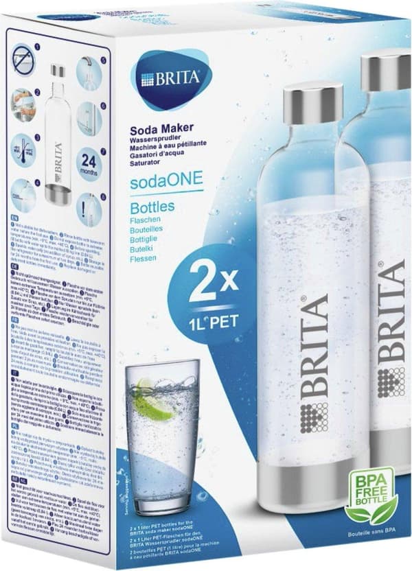 Brita SodaOne pullo (2 kpl)