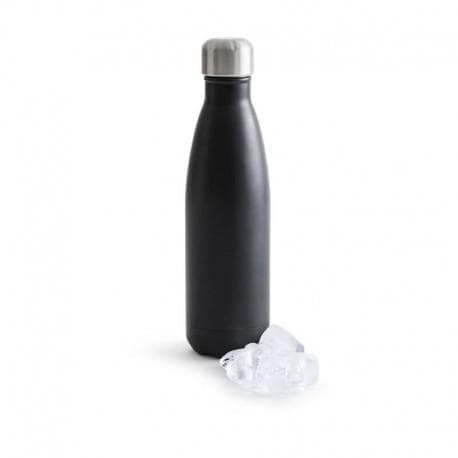 Stålflaska svart 0,5 liter
