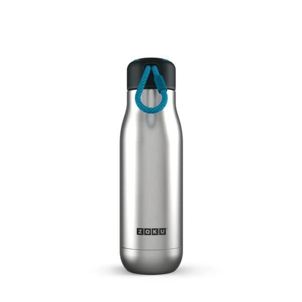 Zoku termosflaska 500 ml rostfritt stål/polypropen silver/blå