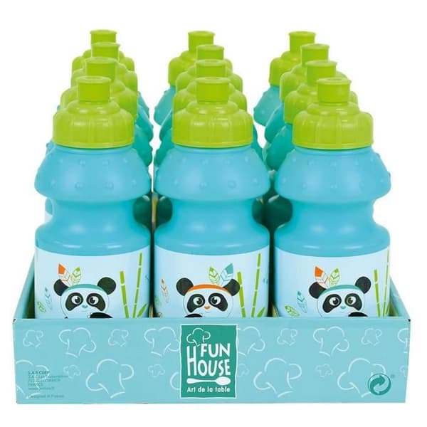 Indian Panda Sportflaska 350ml Flerfärgad
