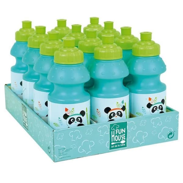 Indian Panda Sportflaska 350ml Flerfärgad