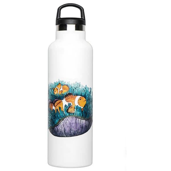 Fish Tank Clownfiskflaska 600ml Vit