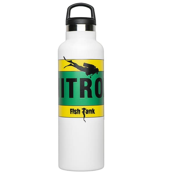 Fish Tank Pullo Nitrox 600ml Valkoinen