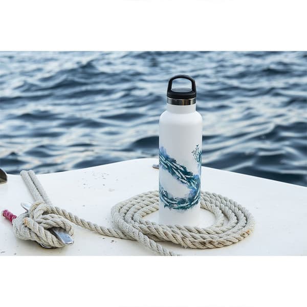 Fish Tank Flaska Barracudas 600ml Vit
