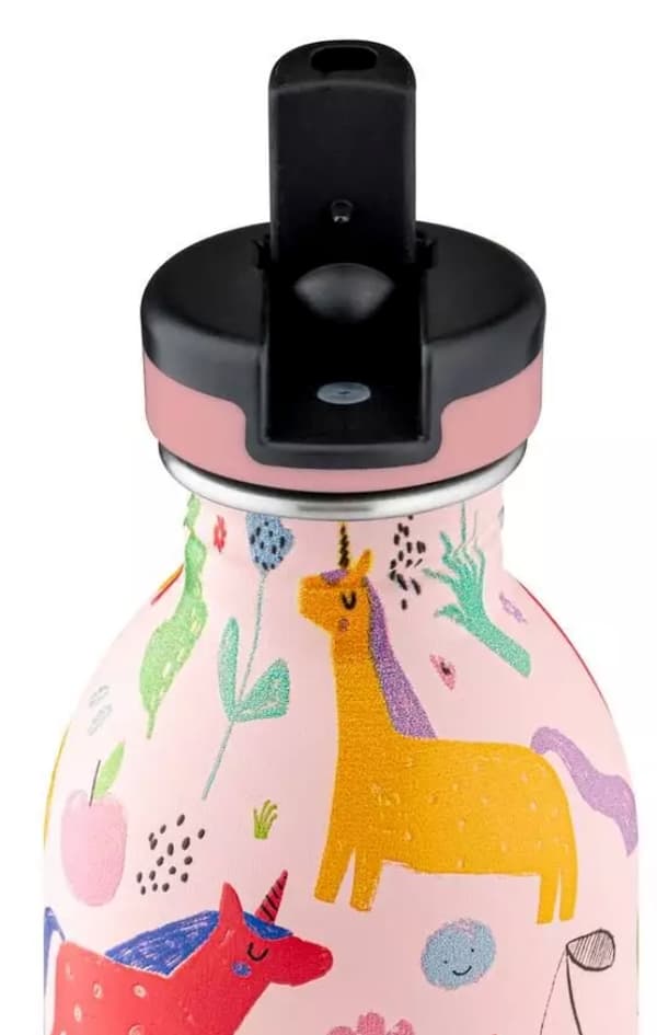 Vattenflaska 500 ml med sportkork Magic Friends - 24Bottles