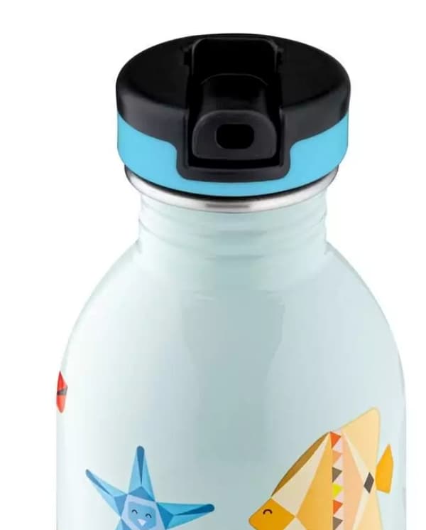 Vattenflaska 500 ml med sportkork Sea Friends - 24Bottles