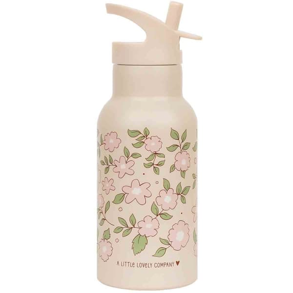 Termosflaska Blossom Pink av rostfritt stål - A Little Lovely Company