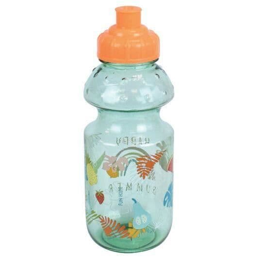 Barnvattenflaska - Fun House - Fruity's - 350 ml - Flerfärgad - H.17 cm x Ø 6.5 cm