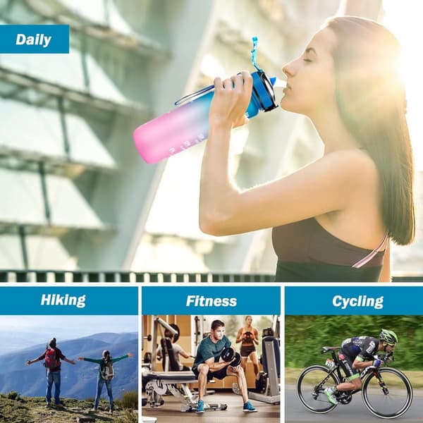 Sportsvannflaske 1000ml