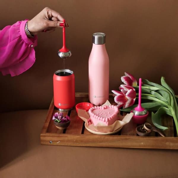 Les Artistes Paris - Mattrosa isolerad flaska 500 ml