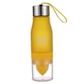 Miniatyrbild 3 av 4: 650 Ml 20 Oz H2O Juice Citron Vattenflaskor Sportflaska Gul
