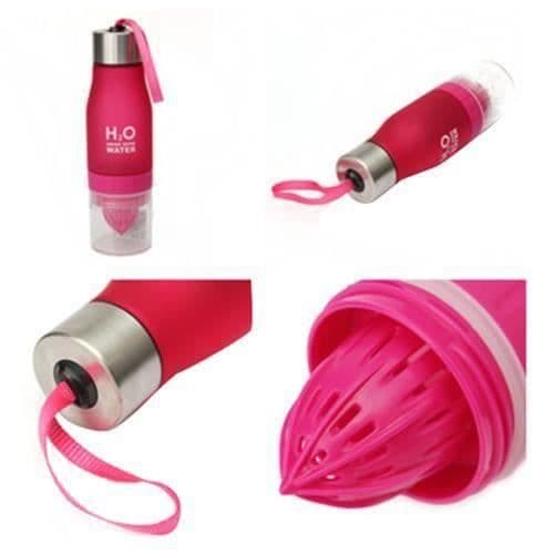 Infusionsvattenflaska - GW06742 - 650ML - Rosa - Röd - Säkerhetsmaterial