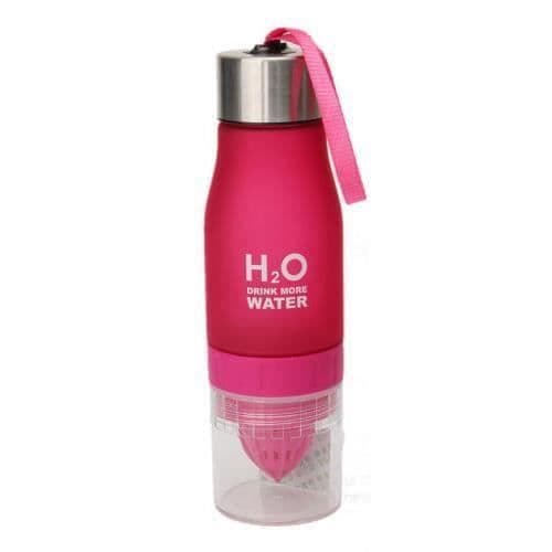 Infusionsvattenflaska - GW06742 - 650ML - Rosa - Röd - Säkerhetsmaterial