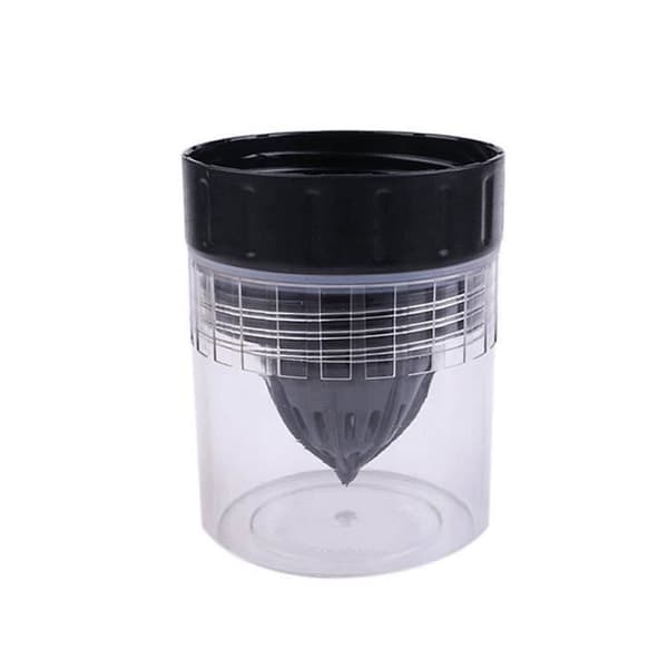Flaska med Fruit Infuser - SHOP-STORY - 650 ML - Citron Citrus Press - Svart Färg