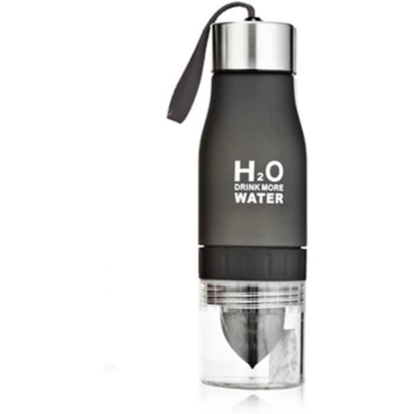 Fruit Infuser Vattenflaska 650ml H2O Plast Bärbar Citronsaftflaska för utomhusvattenshaker SportNoi 72