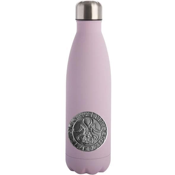 Vattenflaska med stjärntecken - Stenbocken rosa
