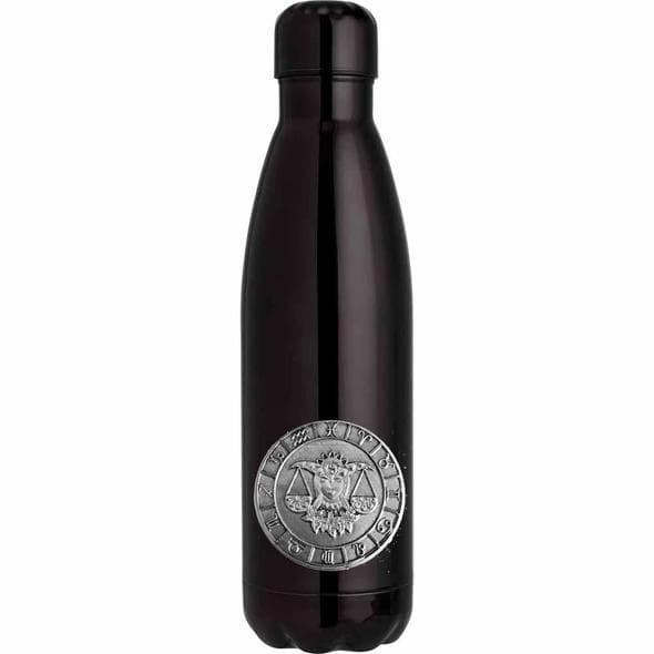 Water bottle with zodiac sign - Libra black