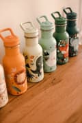 Miniatyrbild 4 av 4: Inox-flaska - Sassi Junior - Chewy elefanten - 500 ml - Multifärgad - Unisex