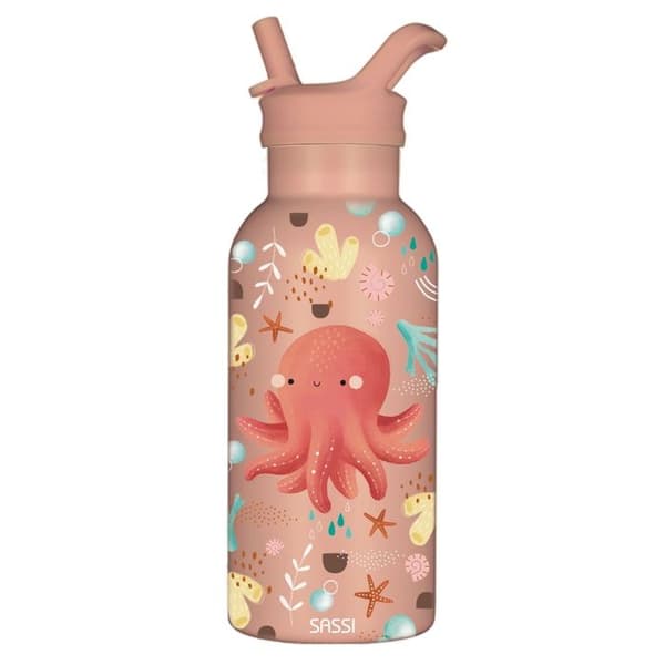 Isolerad flaska - Sassi Junior - Slurpy - 350 ml - Rostfritt stål - Multicolor