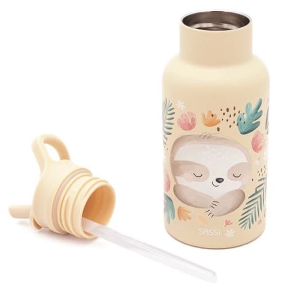 Isolerad flaska - Sassi Junior - Gnawy den lata - 350 ml - Rostfritt stål - Flerfärgad