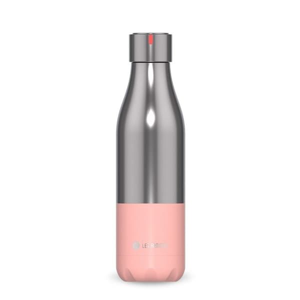 Isolerad flaska - Les Artistes Paris - Delad rosa - 500 ml - Rostfritt stål - Vattentät