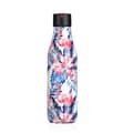 Miniatyrbild 1 av 5: Isolerglas - LES ARTISTES-PARIS - Bottle'up - 50 cl - Inox - Blommor och flamingor