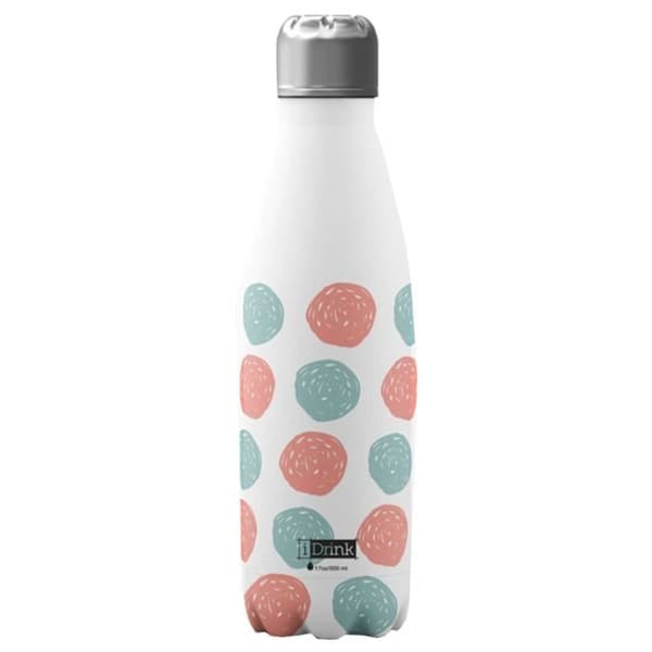 Termosflaska - Total Juggling - 500 ml - Rostfritt stål - Vit - Termiskt isolerande