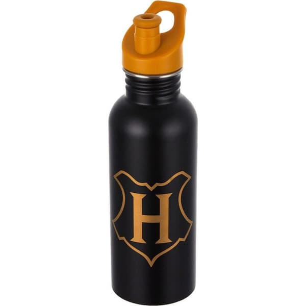 Gourde - Harry Potter - Jag skulle hellre vara på Hogwarts - Metall - Svart - 0.700 L