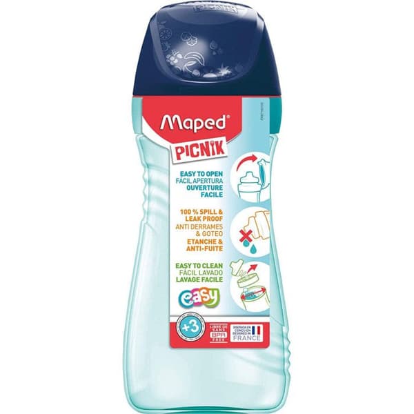 Vattenflaska - Maped - PICNIK ORIGINS KIDS - 430 ml - Blågrön - Barn