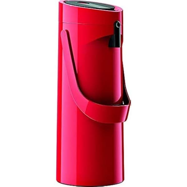Isolerkanna med pump EMSA PONZA 515708 - Rostfritt stål - Röd - 17 x 16,5 x 39 cm