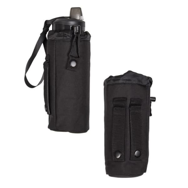 Vattenflasklock - Miltec - MOLLE - 100% Polyester - Svart - Multisport