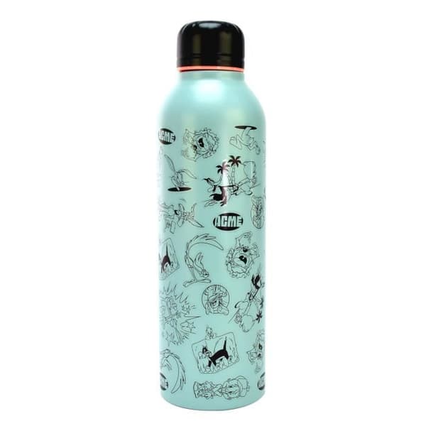 Vattenflaska - BLUE SKY - LOONEY TOONS - Rostfritt stål - 750 ml - Blå färg