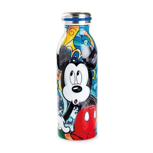 DISNEY - FOREVER&amp;EVER - FLASKA AV ROSTFRI STÅL 500ML - MICKEY E