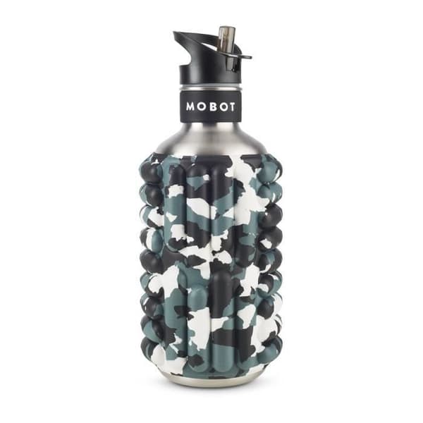 Black ops black sportflaska med triggerpunktbeläggning - MOBOT - 1,2 liter
