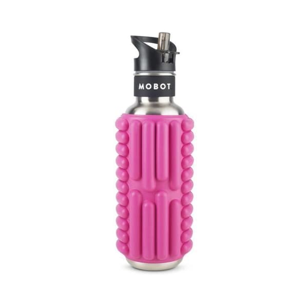 Rosa sportflaska med triggerpunktsbeläggning - MOBOT - 0,7 liter