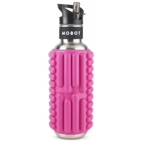 MOBOT Sportflaska med triggerpunktbeläggning 0,7 l - Rosa