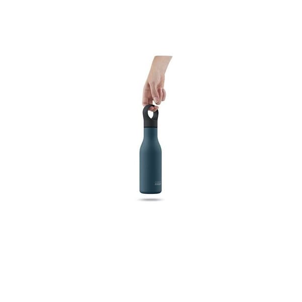 Isolerad flaska - JOSEPH JOSEPH - Loop - 500 ml - Rostfritt stål - Blå