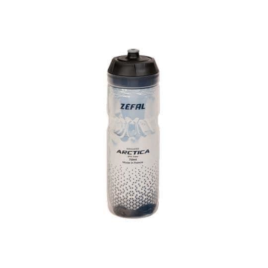 Isolerad flaska - Zefal - Arctica 75 - Silver/Svart - 750ml - Isolerad i 2h30