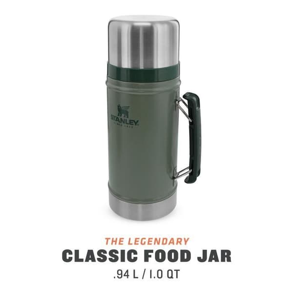 Klassisk legendarisk matburk - 0,94L / 1QT - Hammertone Green – Stanley