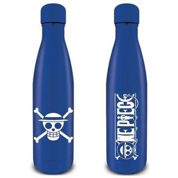 Metallflaska - ONE PIECE - Pirates Emblem - 540ml - Blå - Blandad