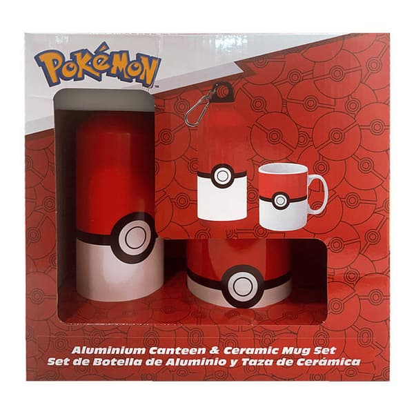 Krus og vannflaske Pokemon Kids-lisensiering