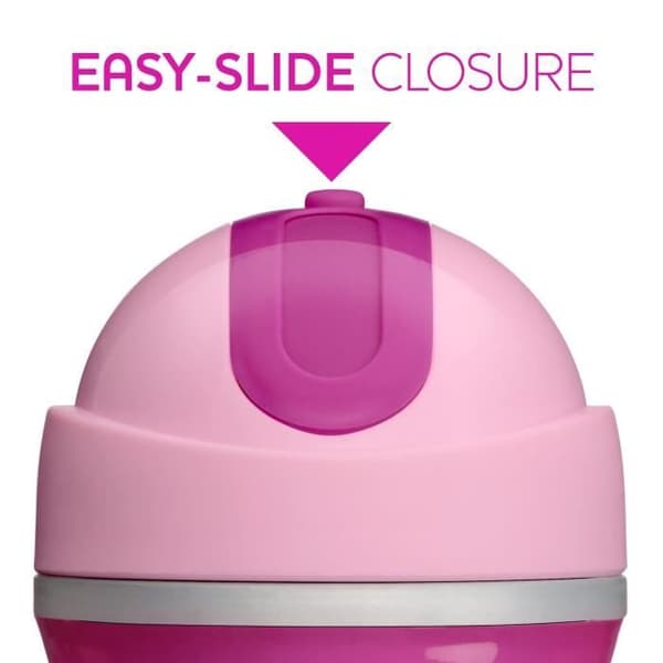 Sport Cup - Chicco - Lila - 266ml - Silikonhalm - Isolerande vägg
