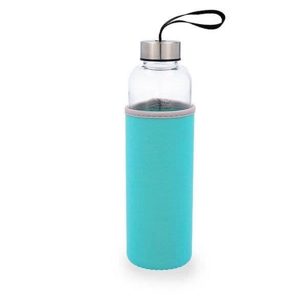 Quid Flaska 0,6 L C/F pastellgrön kvadrat QD - 7944027