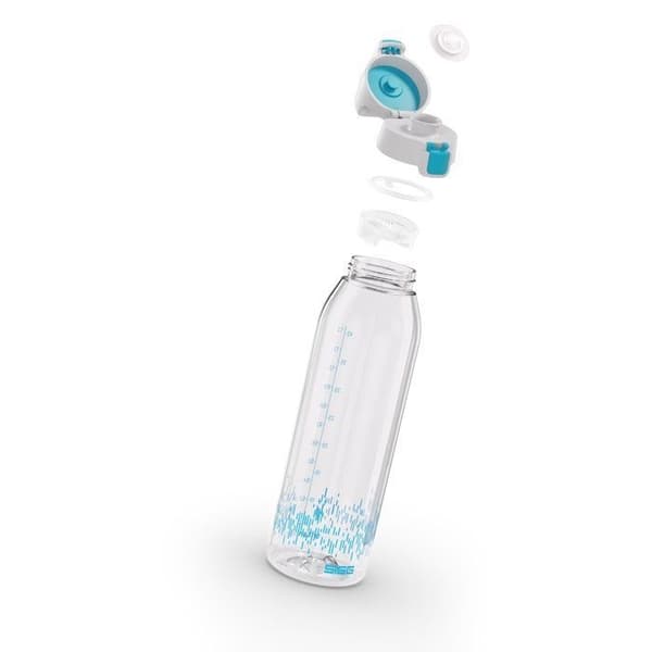 Kalebass - kanister - isolerad flaska Sigg - 6041.60 - Total Color MyPlanet Aqua flaska 1,5L